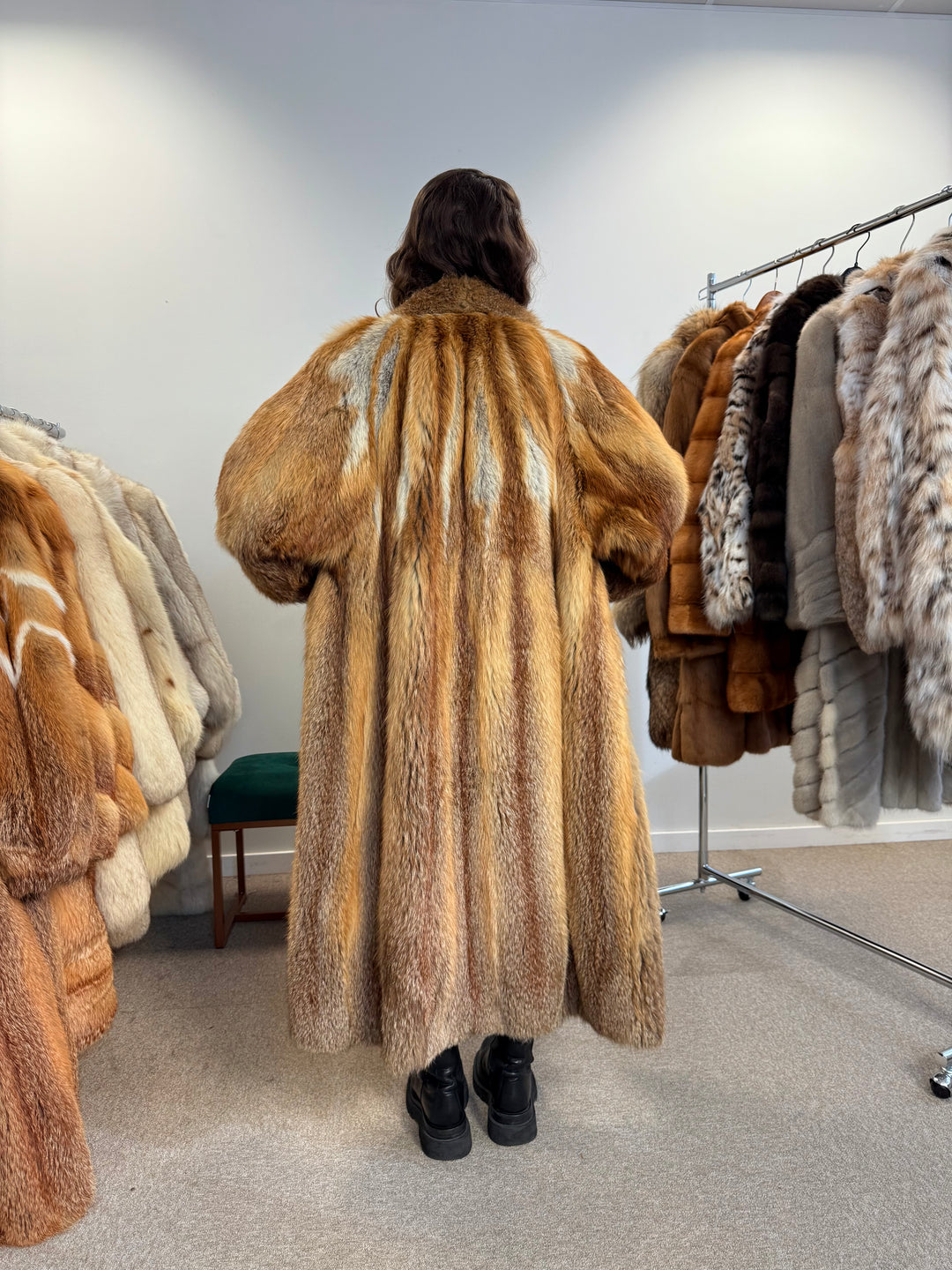 Real Red fox fur, Xl SIZE