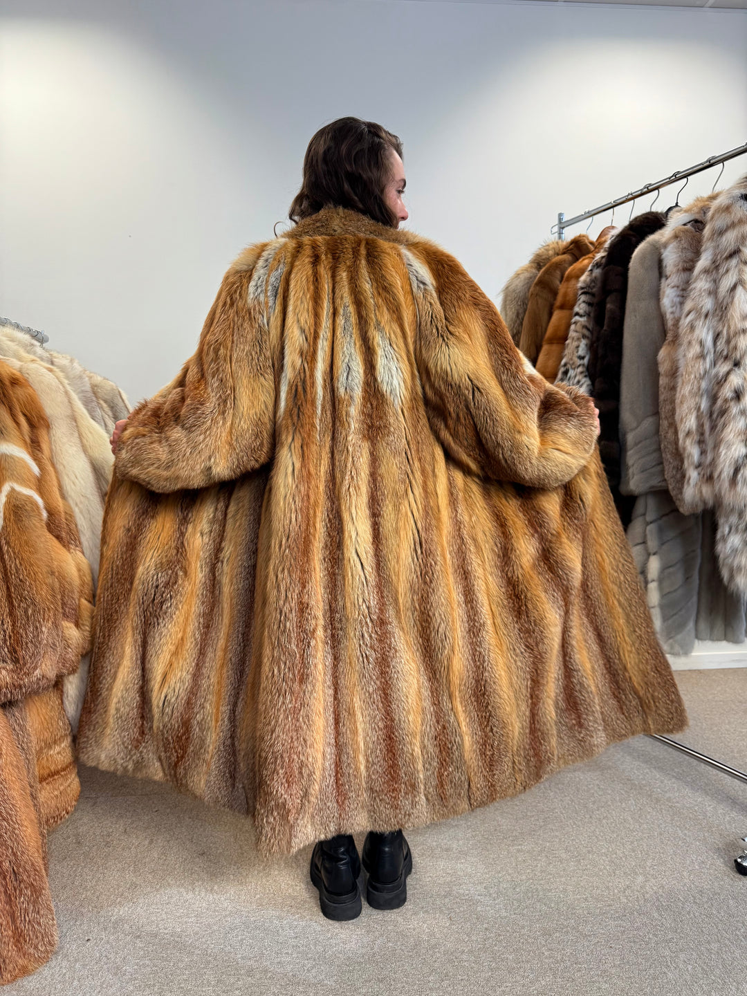 Real Red fox fur, Xl SIZE