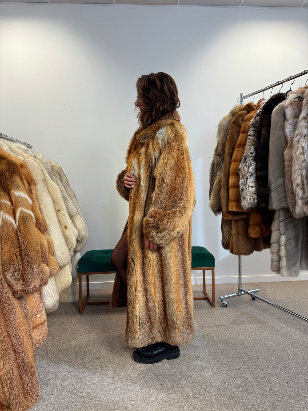 Real Red fox fur, Xl SIZE