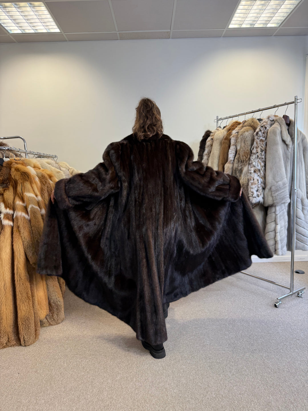 Oversize Mink Coat Superb Quality high quality pelts