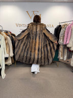 Coyote Fur Coat, Small, Outlet