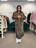 Coyote Fur Coat, Small, Outlet