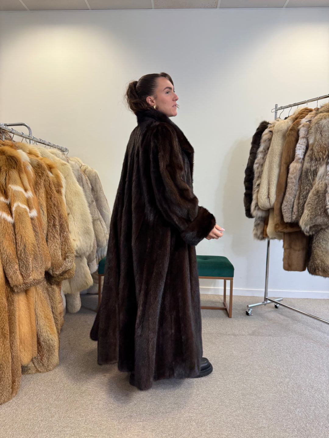 Oversize Mink Coat Superb Quality high quality pelts