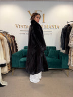 Dark Brown Mink Fur Coat, M/L, Frankfurt