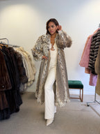 Lynx Fur Coat, Bobcat, XXL