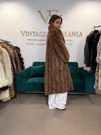 Pastel Mink Fur Coat, XL, SAGA