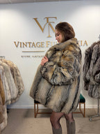 Coyote Fur Jacket, Medium, Soft