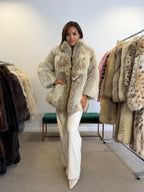Coyote Fur Jacket, Size M