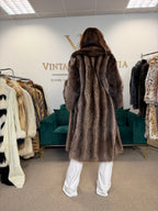 Raccoon Fur Coat, S/M, Yorn