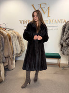 Dark Brown Mink Fur Coat, Medium, Bouckaert