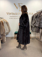 Dark Brown Mink Fur Coat, Medium, Bouckaert