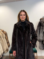 Mink Fur Coat, SAGA, Paris, Size M