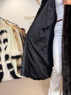 Dark Brown Mink Fur Coat, M/L, Frankfurt