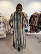Coyote Fur Coat, Medium, Full Length
