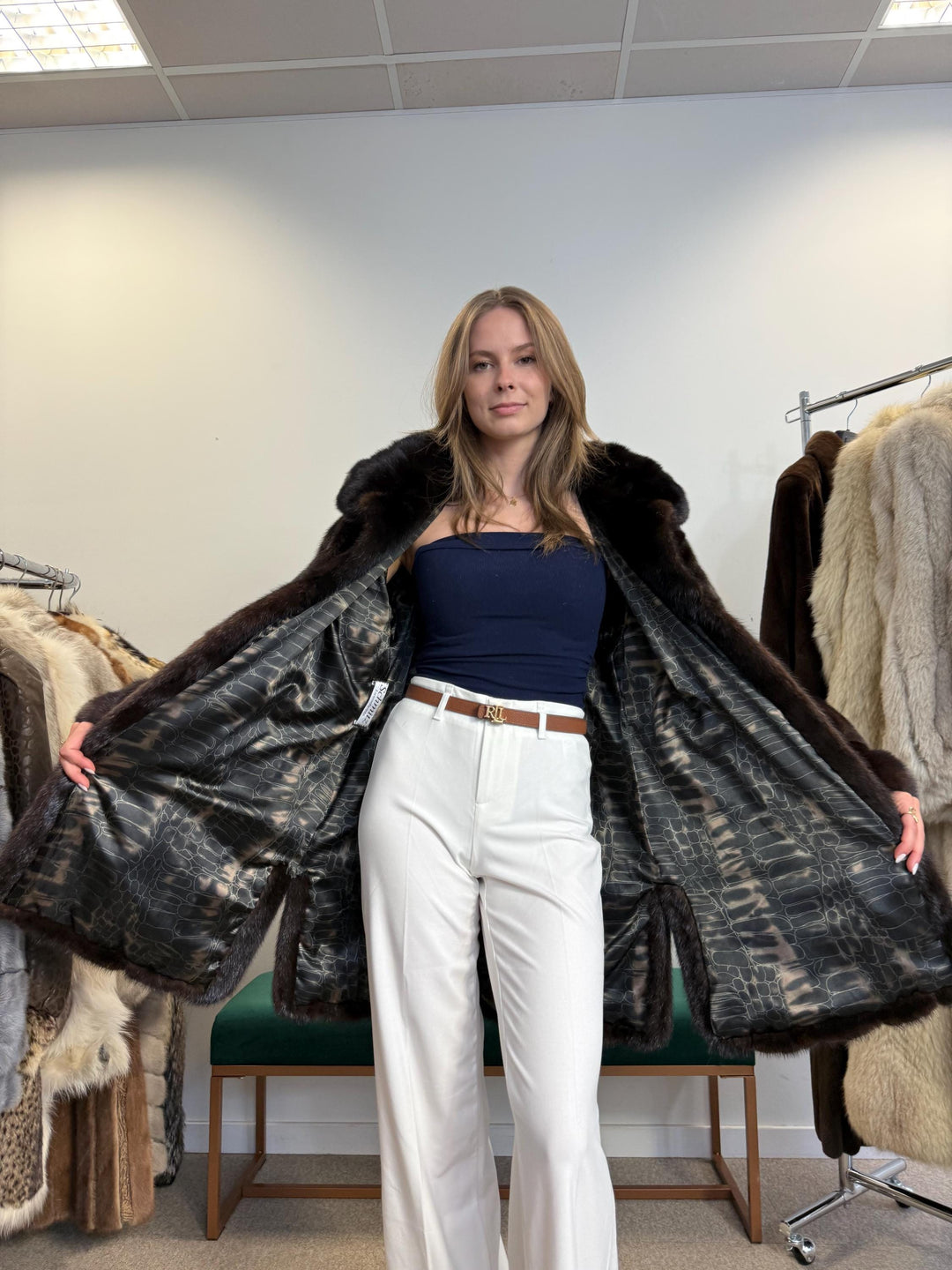 Brown Mink Coat, Large Size, Real Fur Coat, Mink Coat, Brown Mink, Brown Mink Fur Coat, Vintage Fur Coat, Soft Thick Mink Coat, Women's Coat