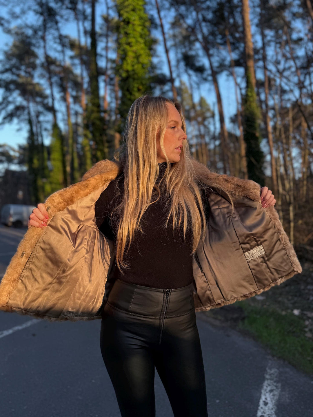 Pastel Mink Fur Jacket, Medium Size, High-Quality Fur, Brown Mink Jacket, Thick Mink Fur, Perfect Classic Vintage Style, Luxury Women's Coat