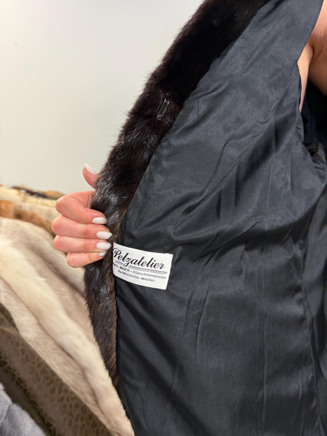 Long Dark Brown Mink Coat, XL Size, Mink Fur Coat, Real Fur Coat, Mink Coat Women, Thick Mink Coat, Brown Mink Fur, Vintage Fur Coat, Thick