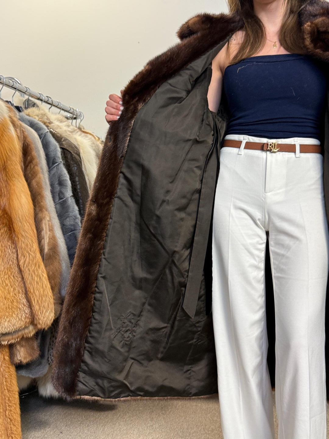 Brown Mink Fur Coat, XL Size, Mink Fur Coat, Real Fur Coat, Brown Mink Fur, Mink Coat Women, Thick Mink Coat, Thick Fur Coat, Vintage Coat