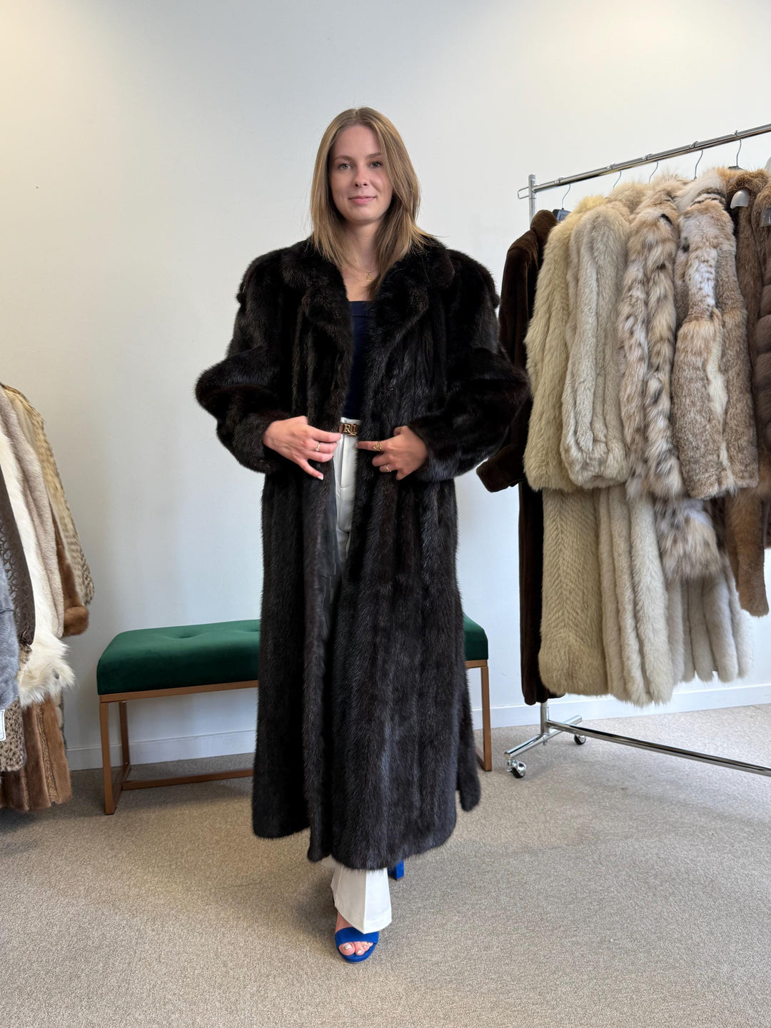Dark Brown Mink Coat, Oversize XXL, Mink Fur Coat, Mink Coat Women, Real Fur Coat, Black Mink Fur, Black Mink Coat, Vintage Fur Coat, Mink