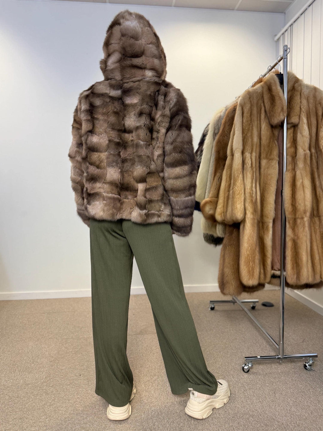 Sable fur jacket, medium sable jacket, real fur jacket,  m fur coat, real fur, fur jacket, fur coat, sable fur, new, m