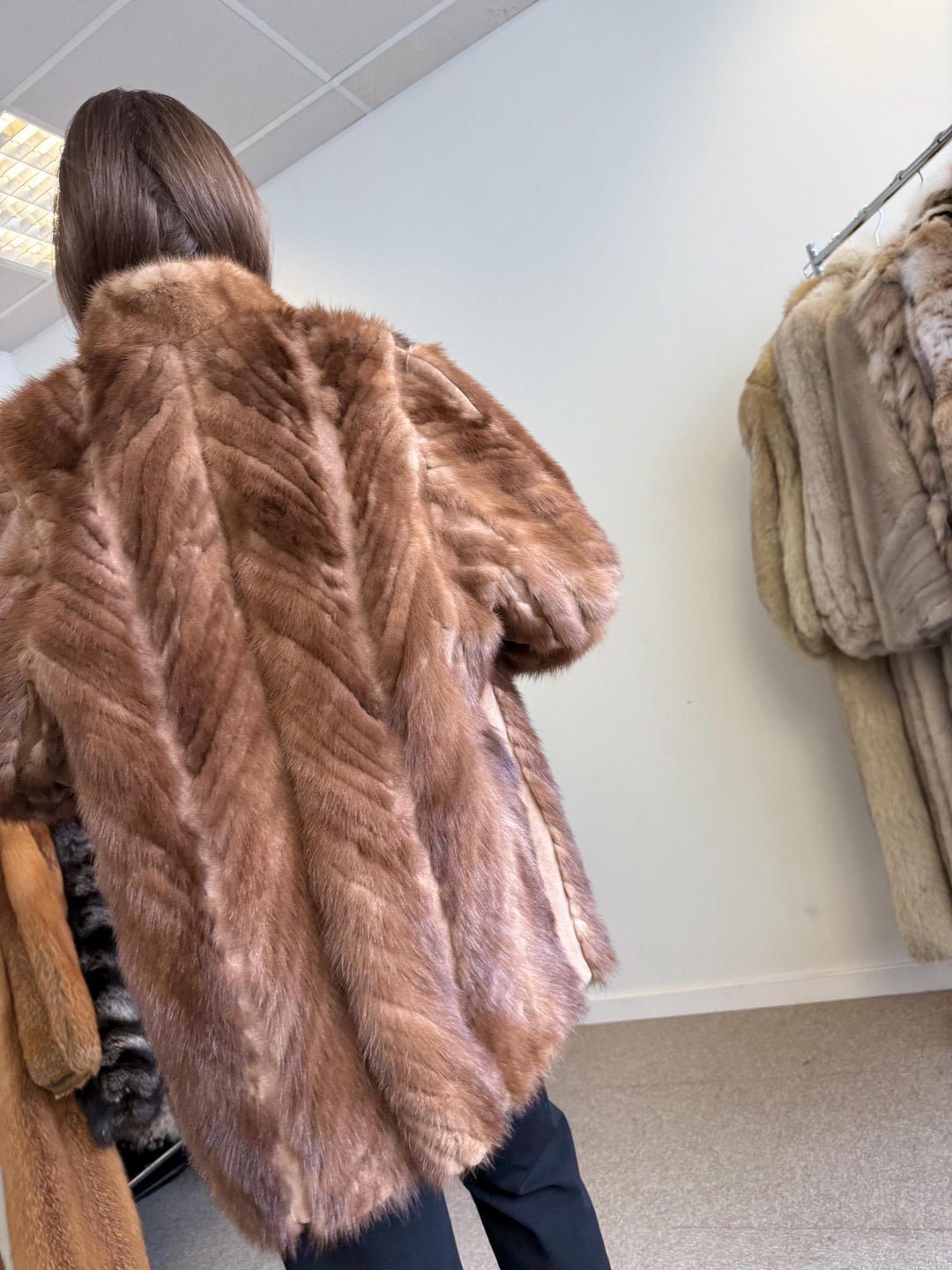 Brown Mink Jacket, Large Size, Mink Coat Women, Real Mink Fur, Fur Coat, Real Fur Coat, Vintage Fur Coat, Brown Mink Fur, Mink Fur Jacket