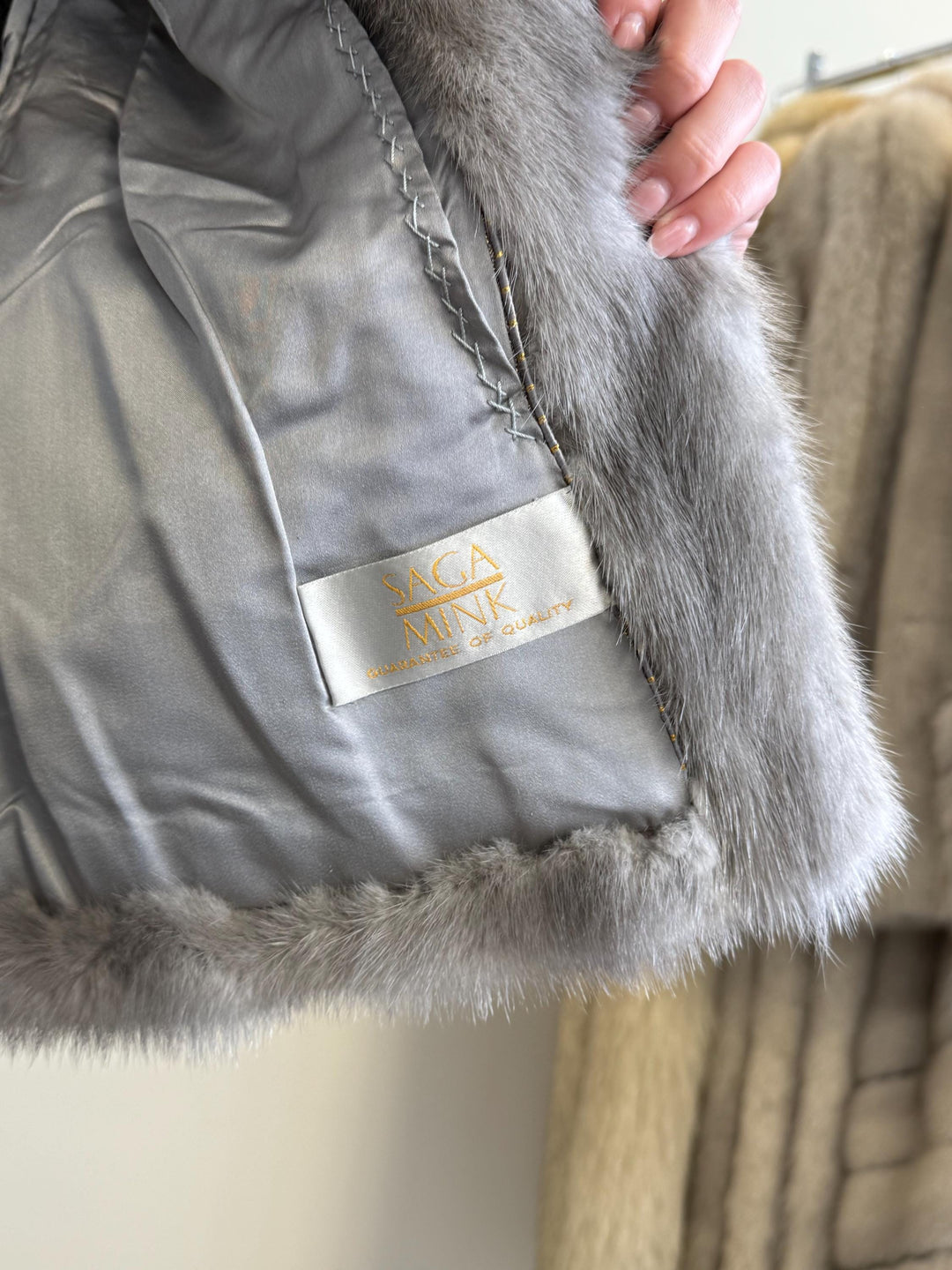 Grey Mink Jacket, Large Size, Mink Coat Women, Real Mink Fur, Fur Jacket, Real Fur Coat, Vintage Fur Coat, Grey Mink Fur, Mink Fur Jacket