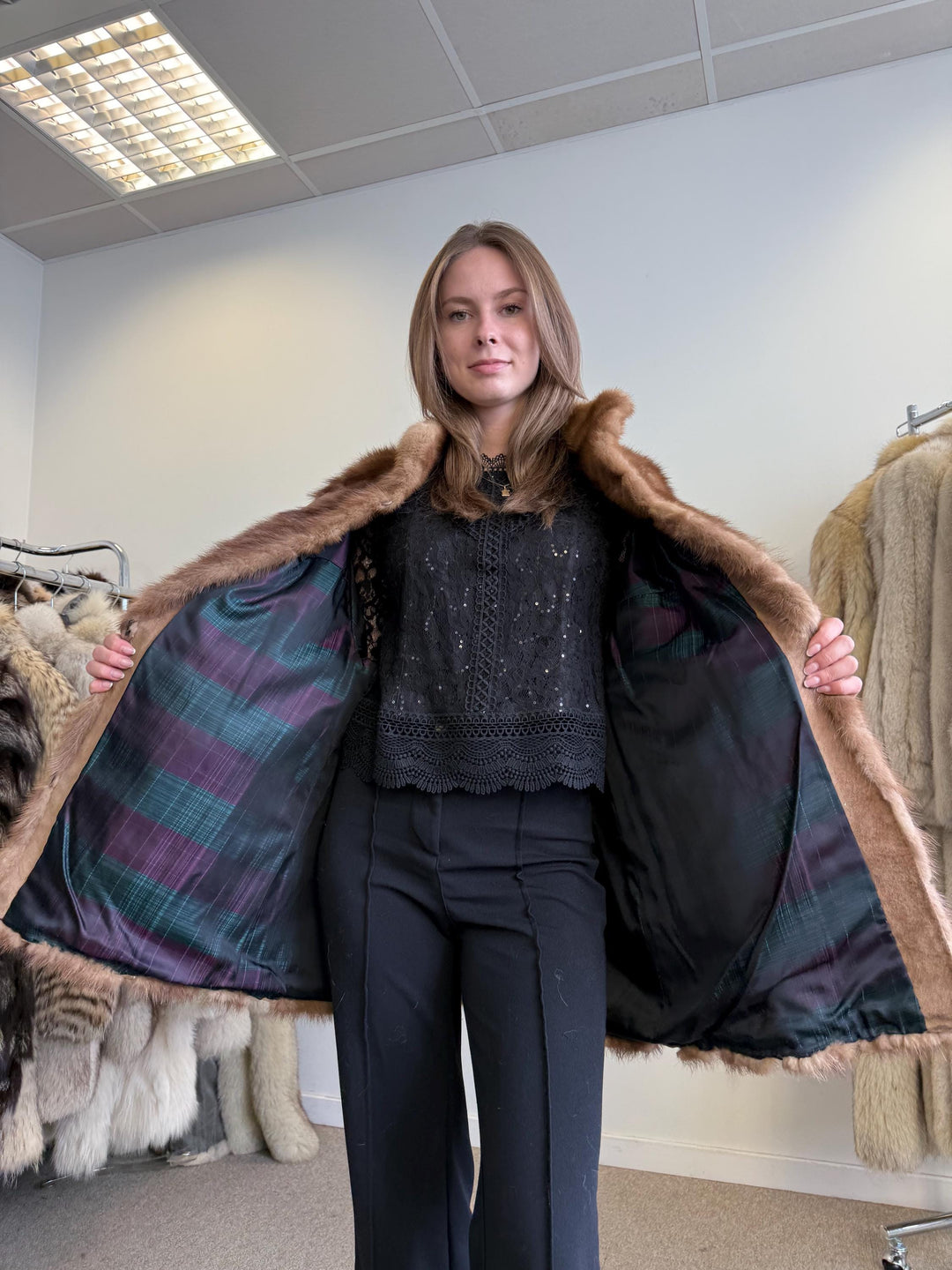 Brown Mink Jacket, Large Size, Mink Coat Women, Real Mink Fur, Fur Coat, Real Fur Coat, Vintage Fur Coat, Brown Mink Fur, Mink Fur Jacket