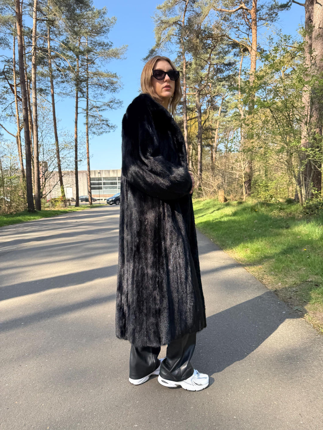 Black Mink Fur Coat, Large Size, Full Black Fur Coat, Excellent Real Black Mink Fur, Vintage Fur Coat, Rare Find Mink Coat, High Fur Quality
