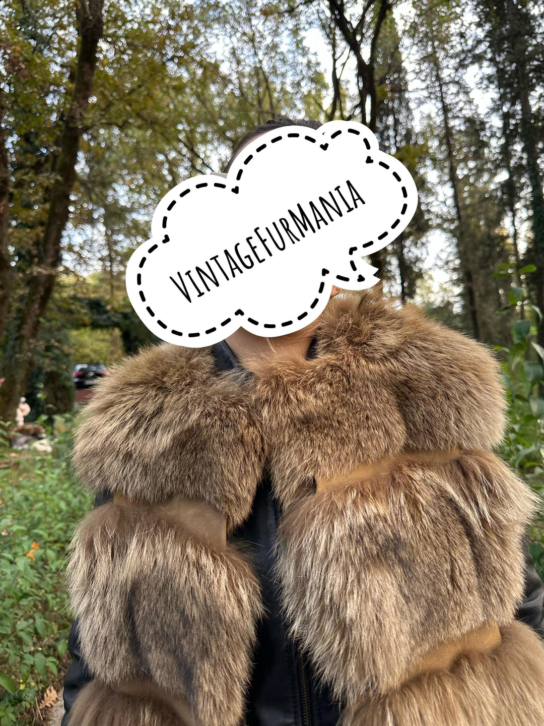 Small Fox Fur Vest in Silver Brown Color, Very Soft and Fluffy Fur, Made in Greece, Luxurious and Elegant Women's Outerwear, Perfect Lining