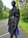 Swakara Astrakhan Fur Coat, Medium fur coat, swakara coat, fur coat, real fur coat, vintage fur coat, fur coats women, black fur coat, rare