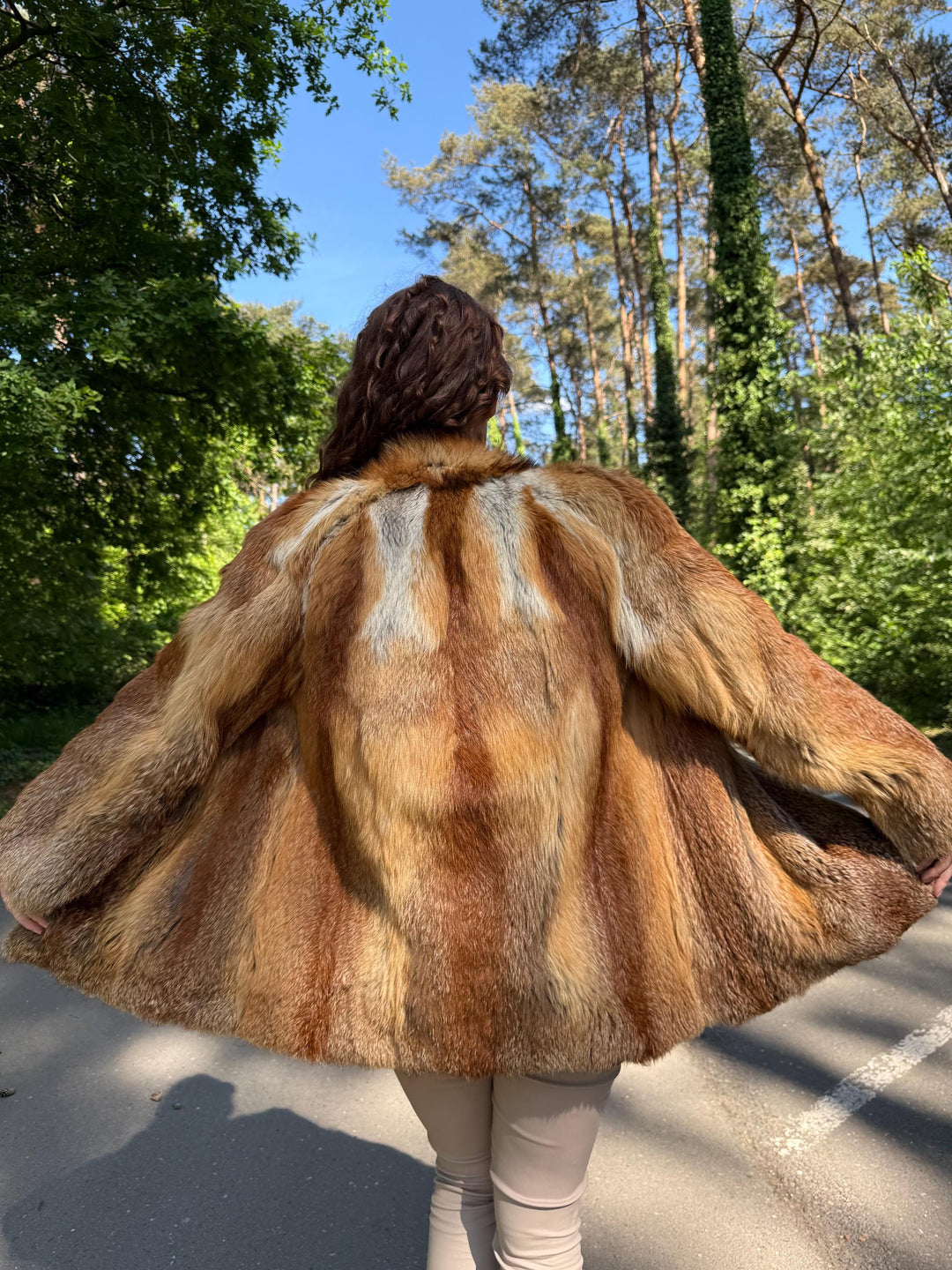Fox Fur Jacket, Red Fox Fur Jacket, S/M Size, Short Fur Jacket, Real Fox Fur Coat, Fox Fur Coat, Vintage Fur Coat, Fox Fur, Red Fox, Thick