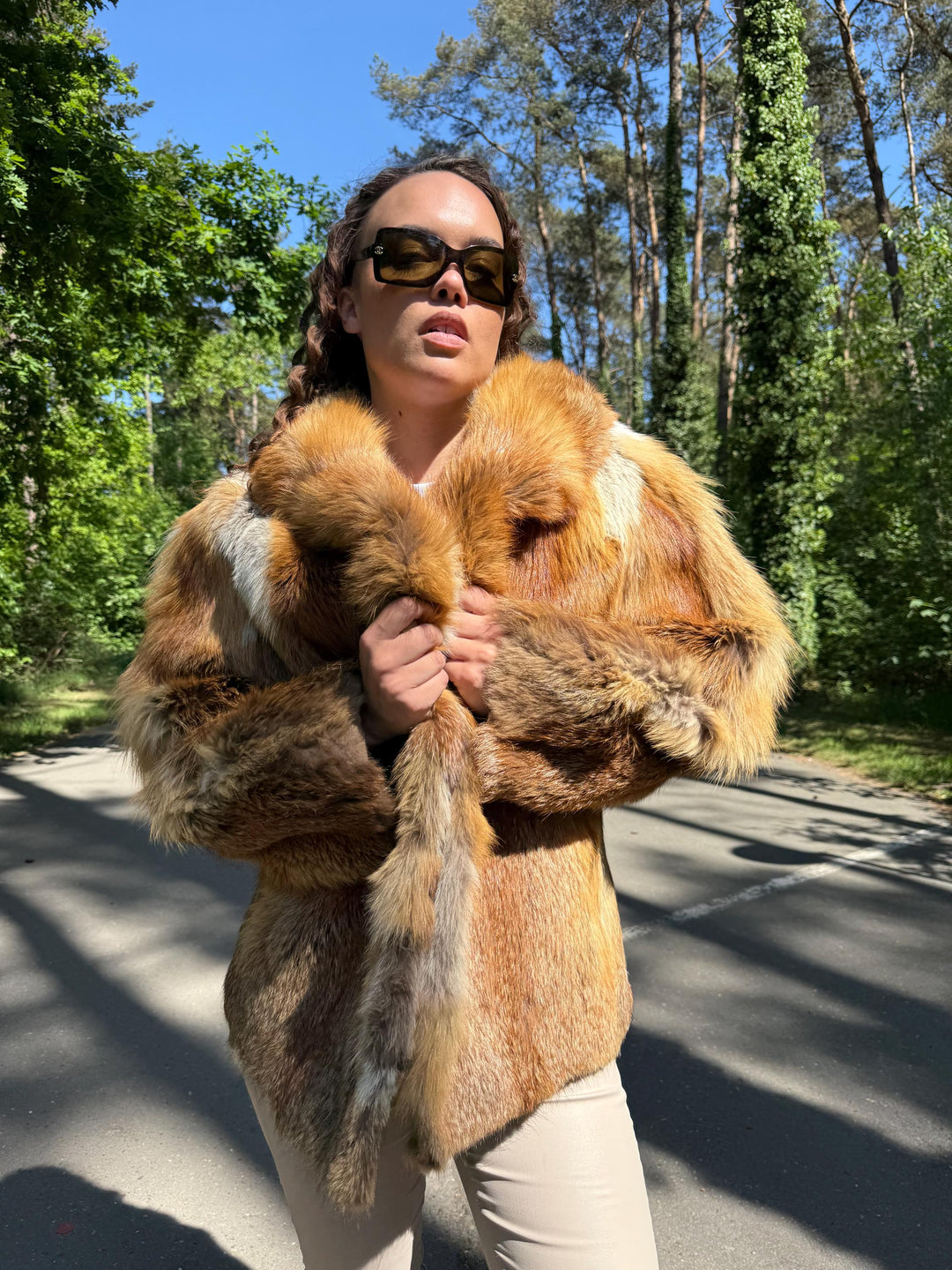 Large Fox Fur Coat, Red Fox Fur Jacket, Fox Fur Jacket, Real Fox Fur Coat, Vintage Fur Coat, Fur Coat, Red Fox Coat, Soft Fox Fur Jacket