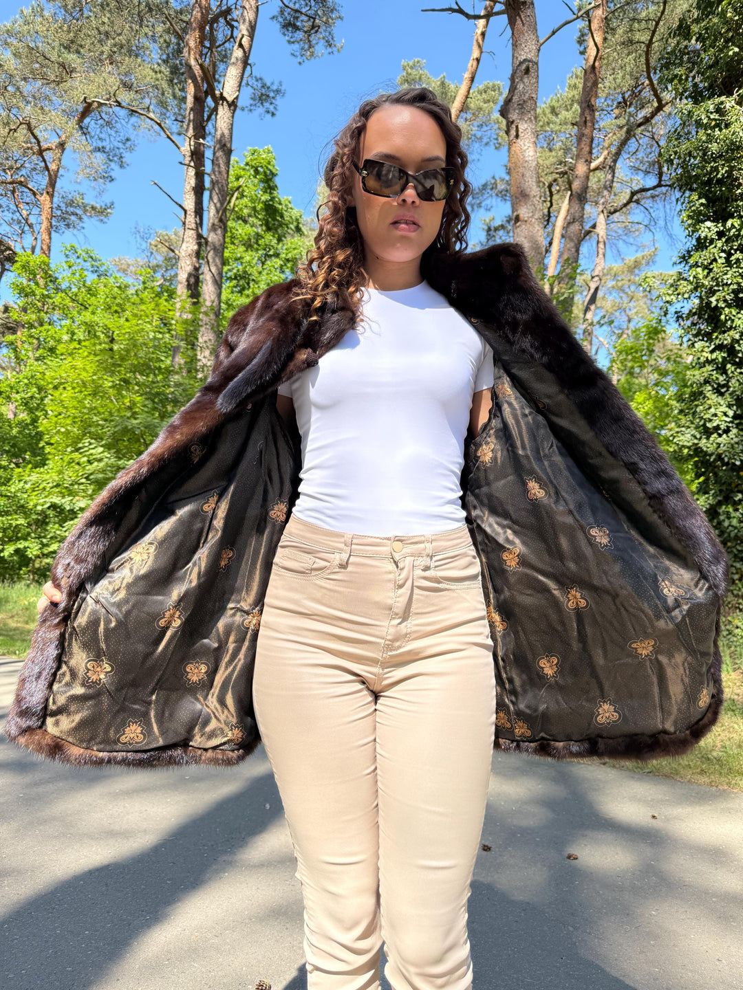 Brown Mink Jacket, Large Size, Mink Fur Jacket, Fur Jacket, Fur Coat, Real Fur Coat, Vintage Fur Coat, Real Mink Fur, Brown Mink Fur Coat
