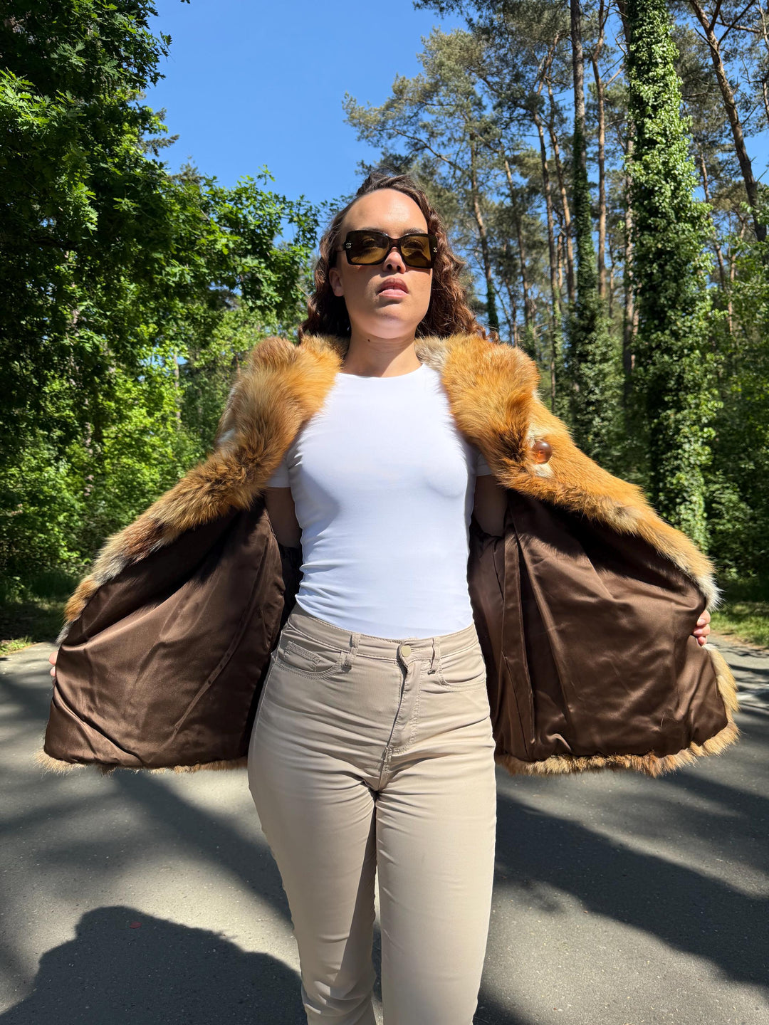 Large Fox Fur Coat, Red Fox Fur Jacket, Fox Fur Jacket, Real Fox Fur Coat, Vintage Fur Coat, Fur Coat, Red Fox Coat, Soft Fox Fur Jacket