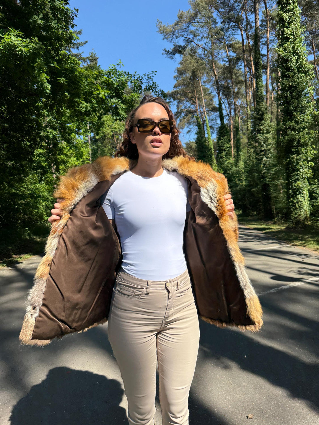 Large Fox Fur Coat, Red Fox Fur Jacket, Fox Fur Jacket, Real Fox Fur Coat, Vintage Fur Coat, Fur Coat, Red Fox Coat, Soft Fox Fur Jacket