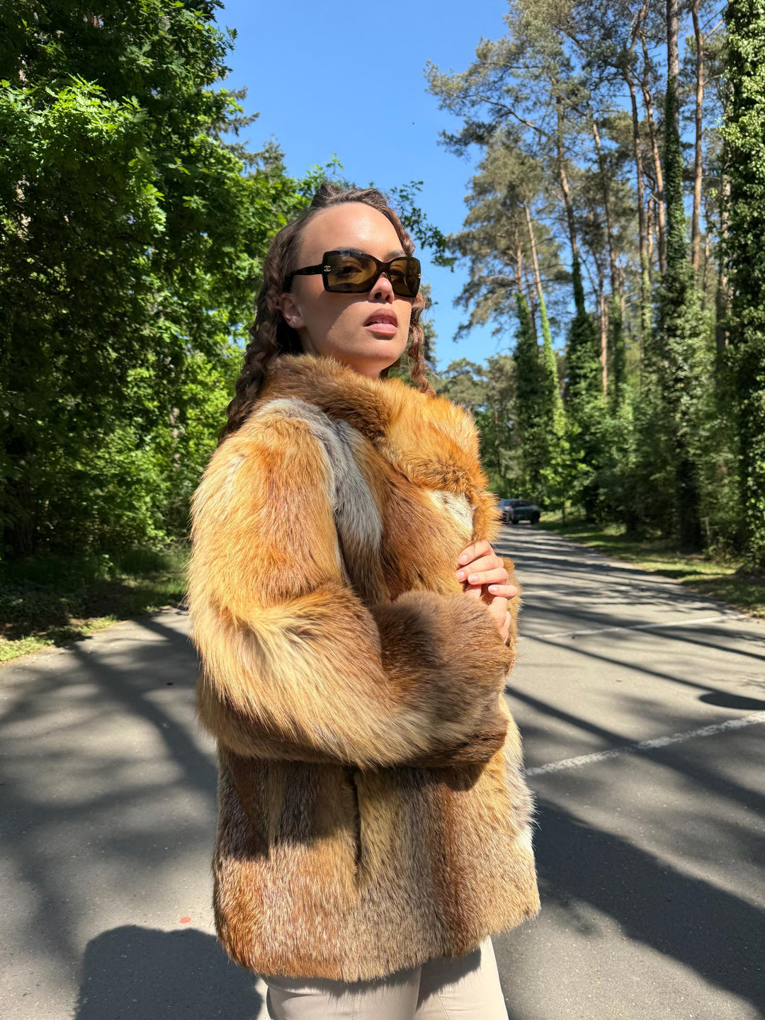Large Fox Fur Coat, Red Fox Fur Jacket, Fox Fur Jacket, Real Fox Fur Coat, Vintage Fur Coat, Fur Coat, Red Fox Coat, Soft Fox Fur Jacket