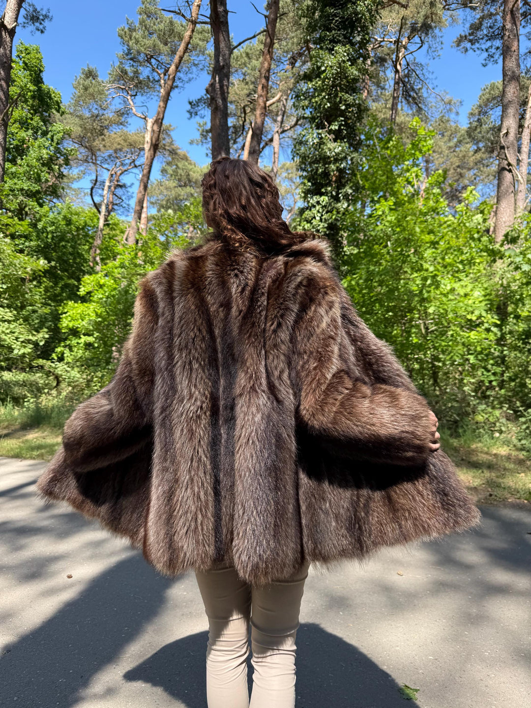 Real Raccoon Fur Coat, Large Size, Real Fur Coat, Fur Coat, Raccoon Fur Coat, Vintage Fur Coat, Raccoon Fur Jacket, Raccoon Coat, Thick Fur
