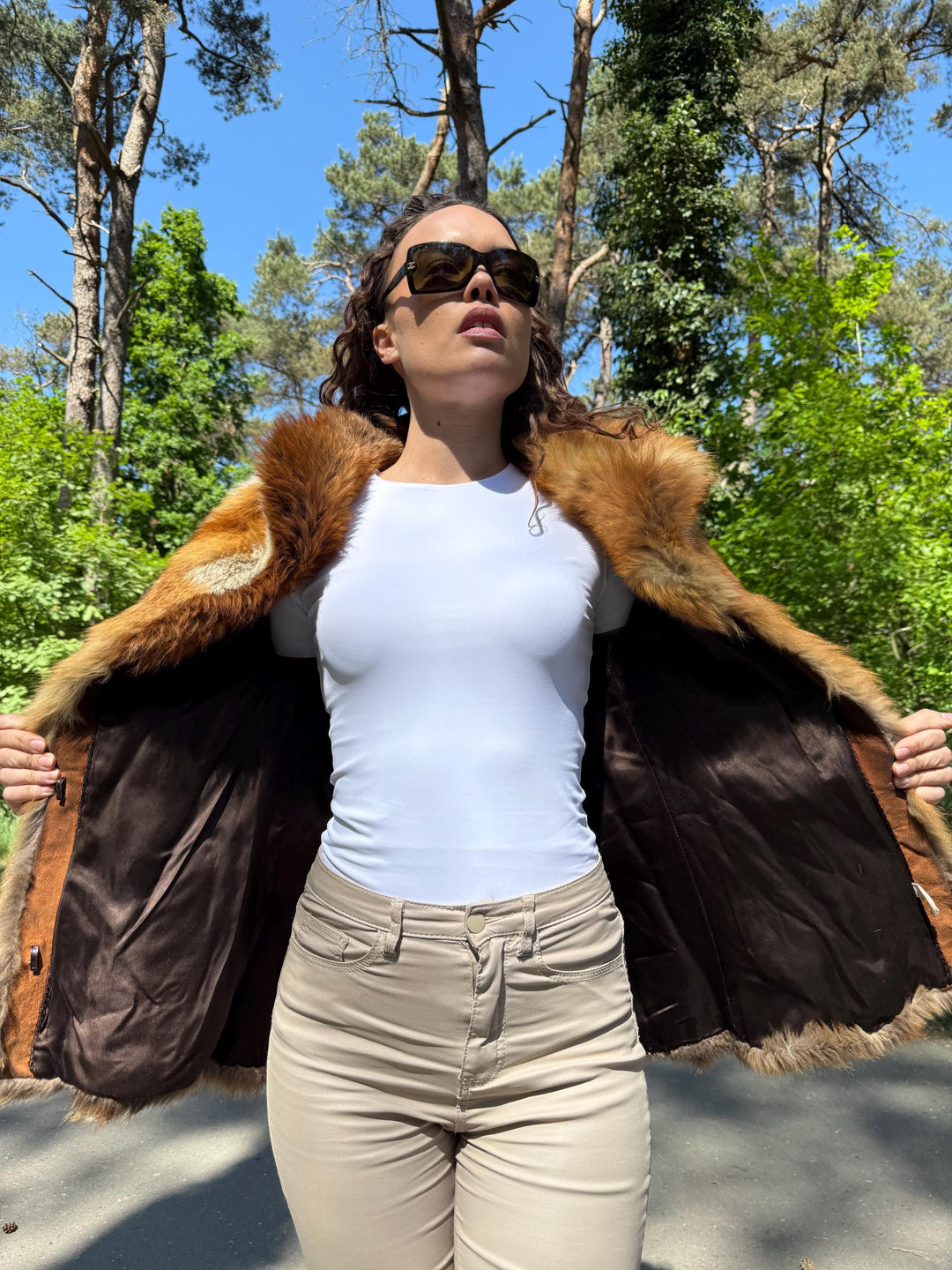 Red Fox Fur Coat, Extra Small Size, Red Fox Fur Coat, Fox Fur Jacket, Real Fox Fur Coat, Vintage Fur Coat, Red Fox Fur Jacket, Fur Coat, Fur