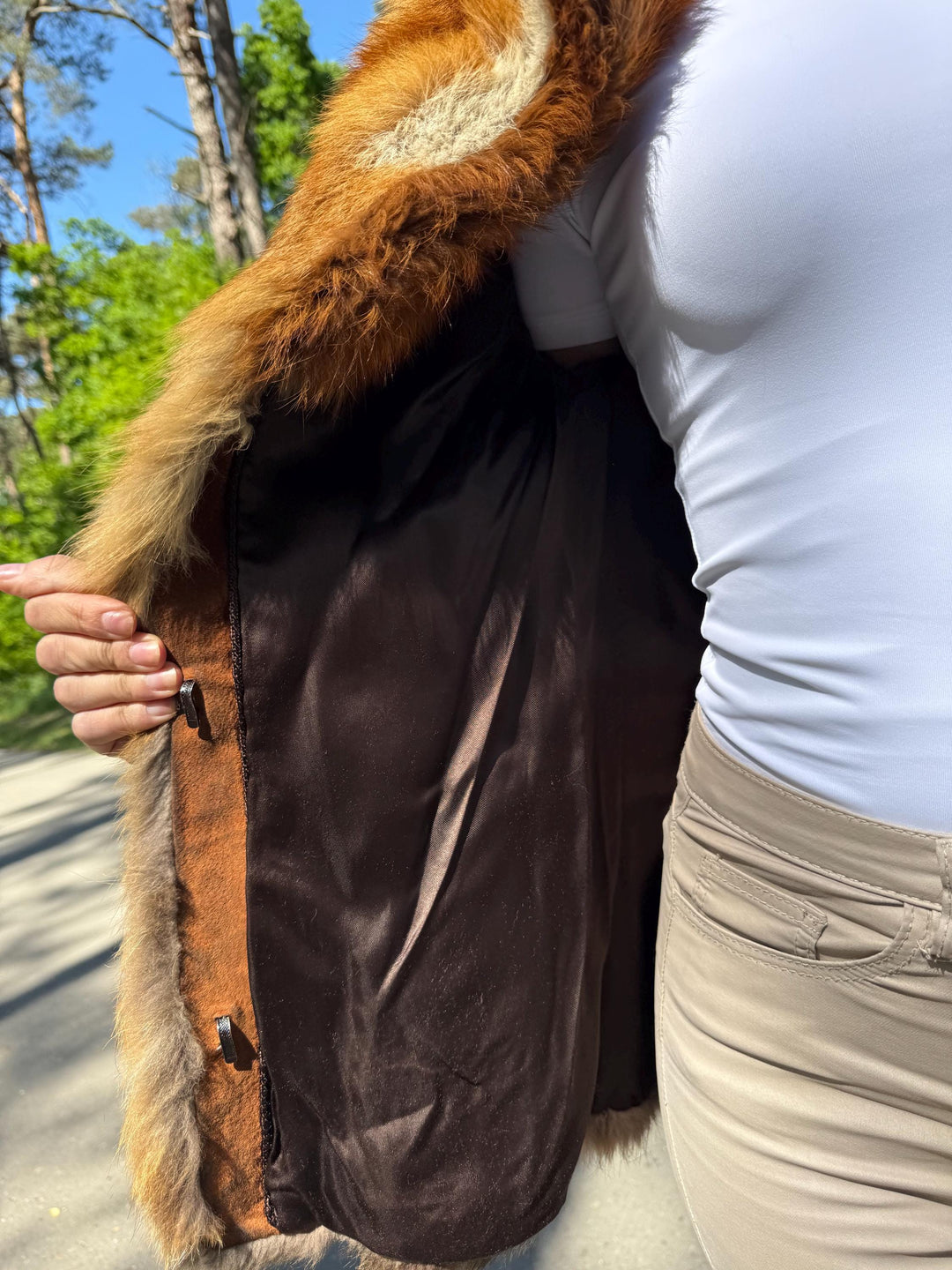 Red Fox Fur Coat, Extra Small Size, Red Fox Fur Coat, Fox Fur Jacket, Real Fox Fur Coat, Vintage Fur Coat, Red Fox Fur Jacket, Fur Coat, Fur