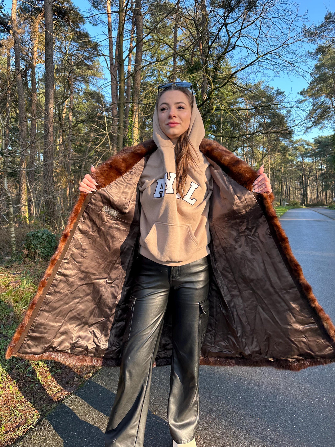 Thick Mink Coat in lines M/L size women real fur coat, vintage fur coat, fur coat, mink coat, Medium fur coat, nerzmantel, manteau fourrure