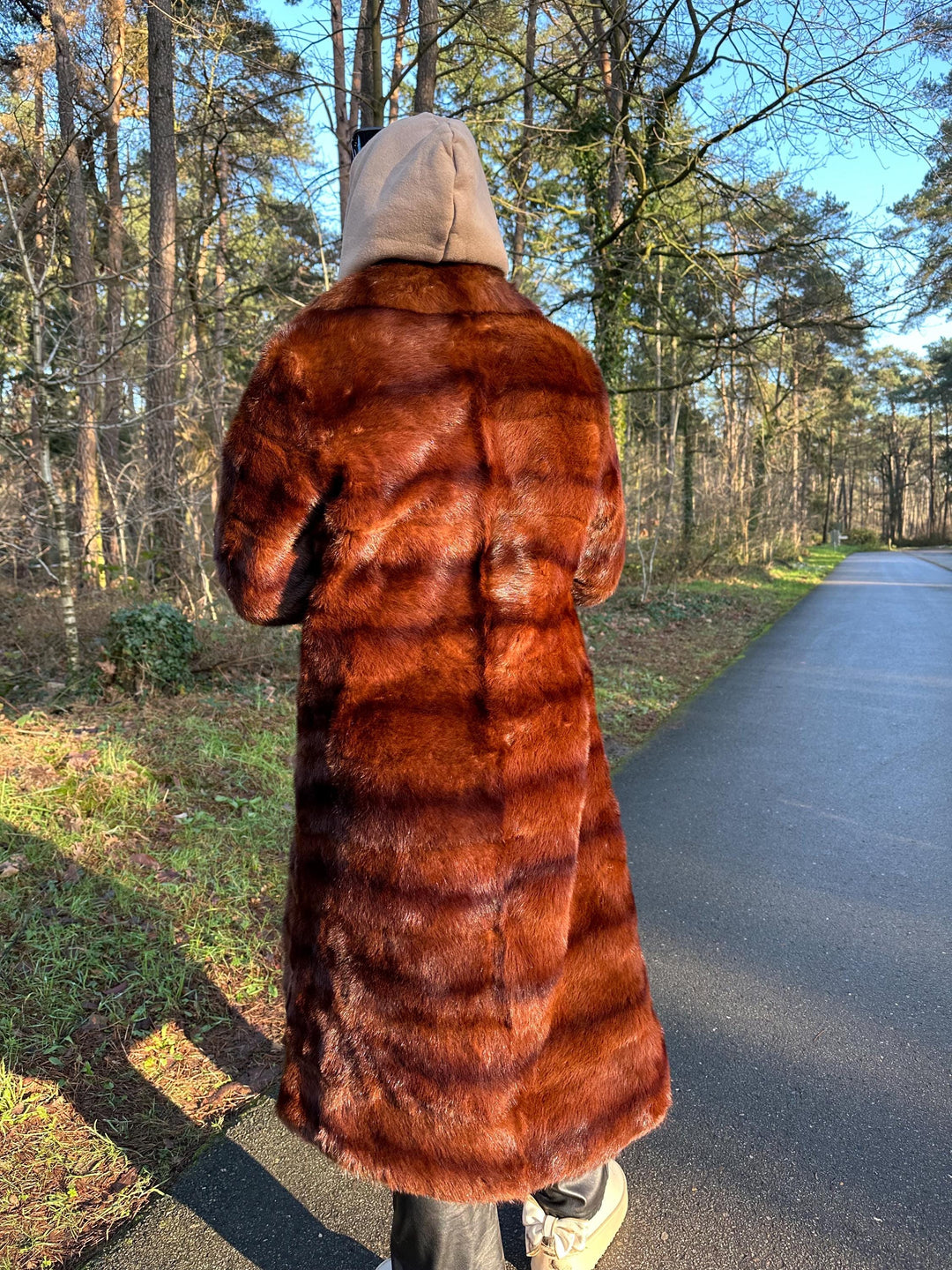 Thick Mink Coat in lines M/L size women real fur coat, vintage fur coat, fur coat, mink coat, Medium fur coat, nerzmantel, manteau fourrure