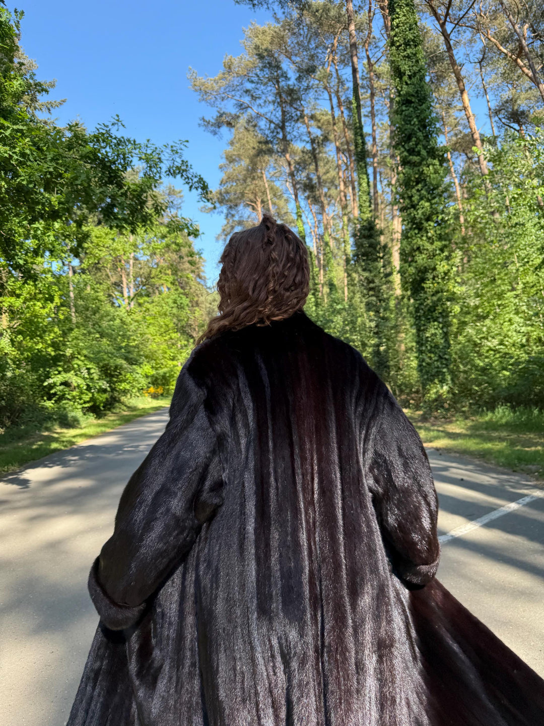 Full Length Dark Brown Mink Coat, 3XL Size Mink Fur Coat, Soft High Quality Coat, Long Luxury Fur Coat, Elegant Outerwear, Warm & Thick Coat