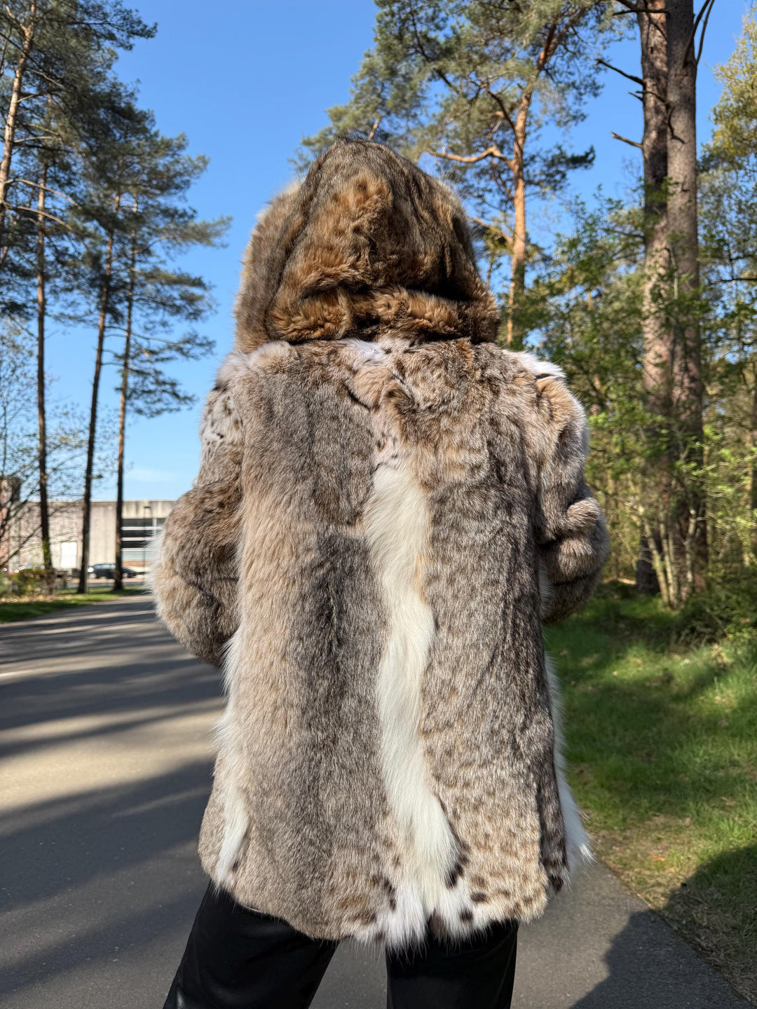 Lynx Fur Jacket, real fur jacket, Size M, Luxury fur coat, High Quality Lynx Fur, rare lynx Fur Coat, Premium Rare Find, real fur coat, lynx