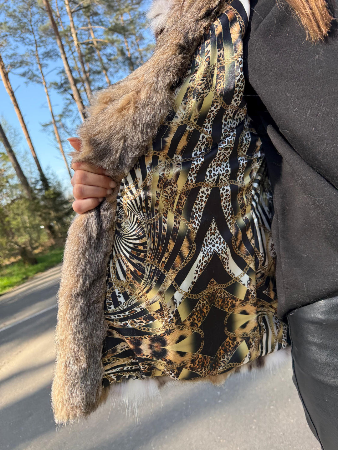 Lynx Fur Jacket, real fur jacket, Size M, Luxury fur coat, High Quality Lynx Fur, rare lynx Fur Coat, Premium Rare Find, real fur coat, lynx
