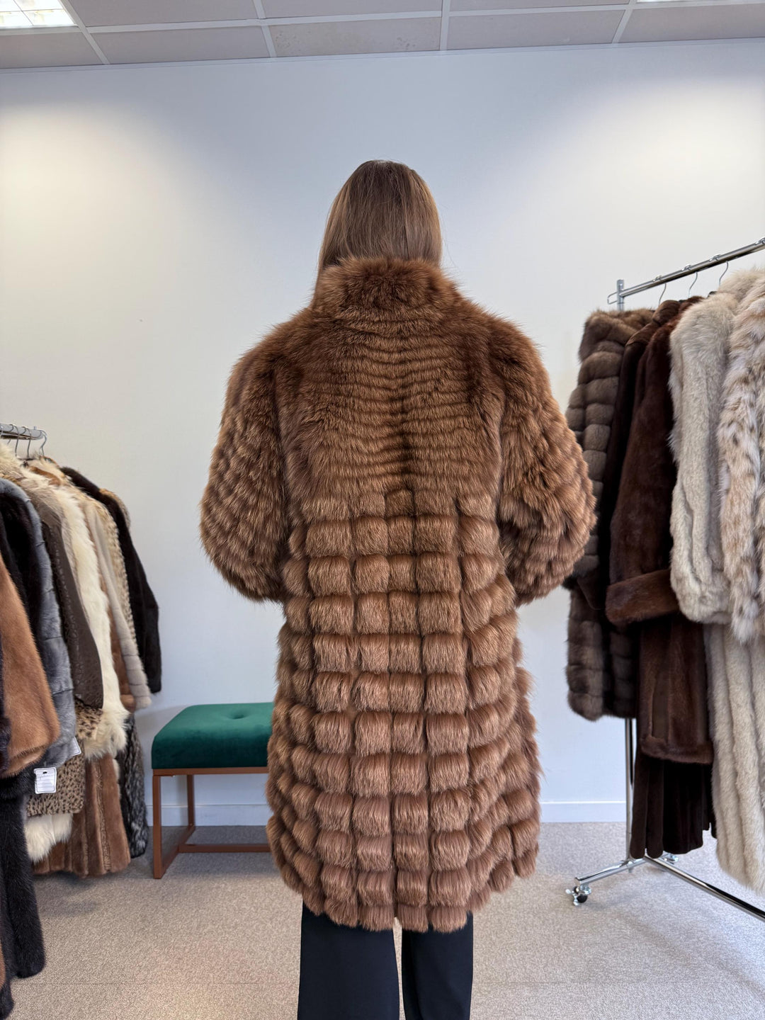 Brown Fox Fur Coat, Medium Size, Brown Fox Coat, Vintage Fur Coat, Women's Fur Coat, Real Fox Fur, Real Fox Coat, Soft Fur Coat, Fluffy Coat