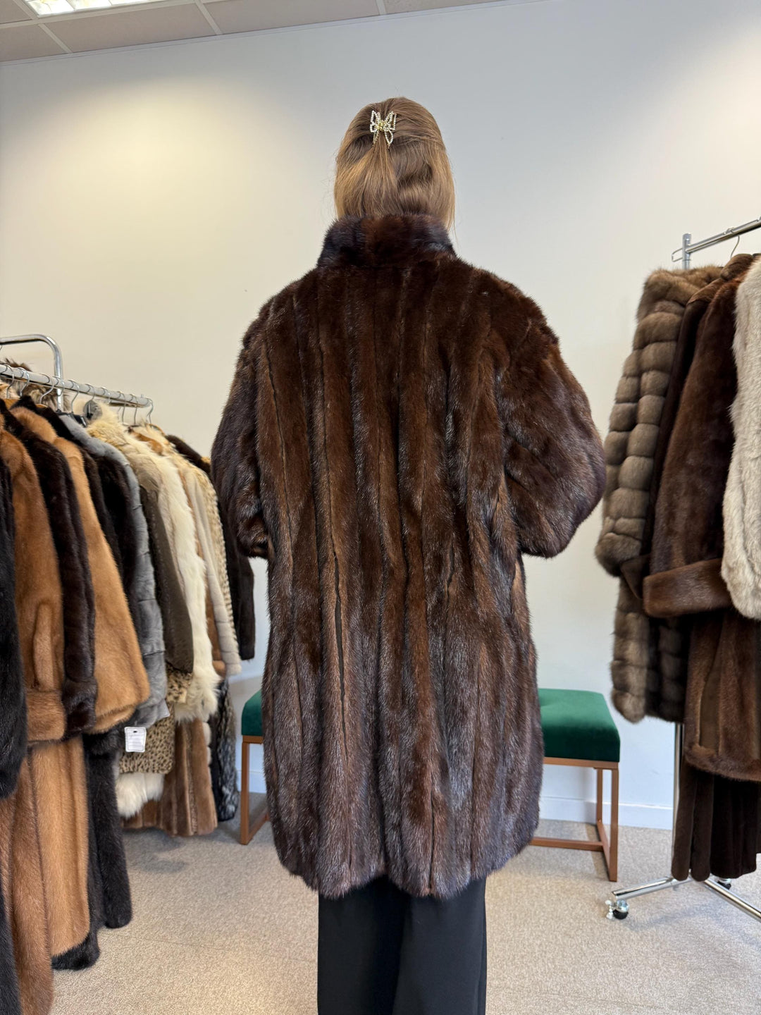 Brown Mink Coat, Large Size, Fur Coat, Real Fur Coat, Women's Fur Coat, Mink Fur Coat, Brown Mink Fur, Real Mink Fur Coat, Thick Brown Mink