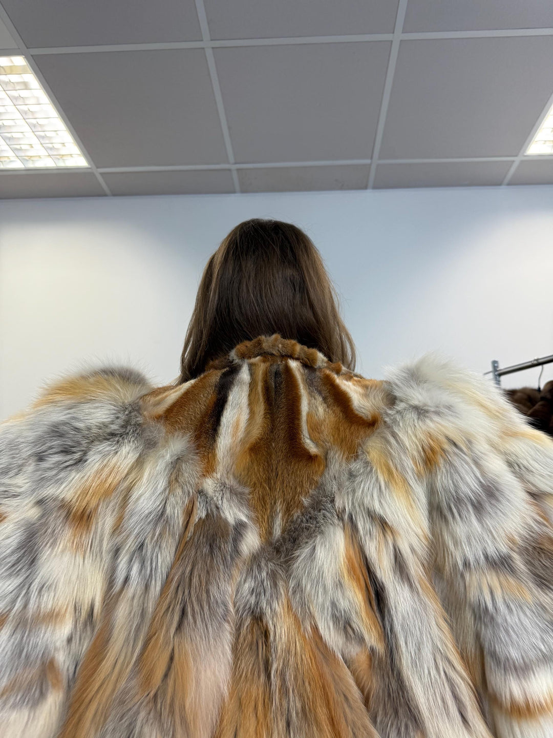 Red Fox Fur Jacket, Large Size, Red Fox Jacket, Fox Fur Jacket, Real Fox Fur Coat, Vintage Fur Coat, Red Fox Coat, Short Fur Coat, Fox Coat