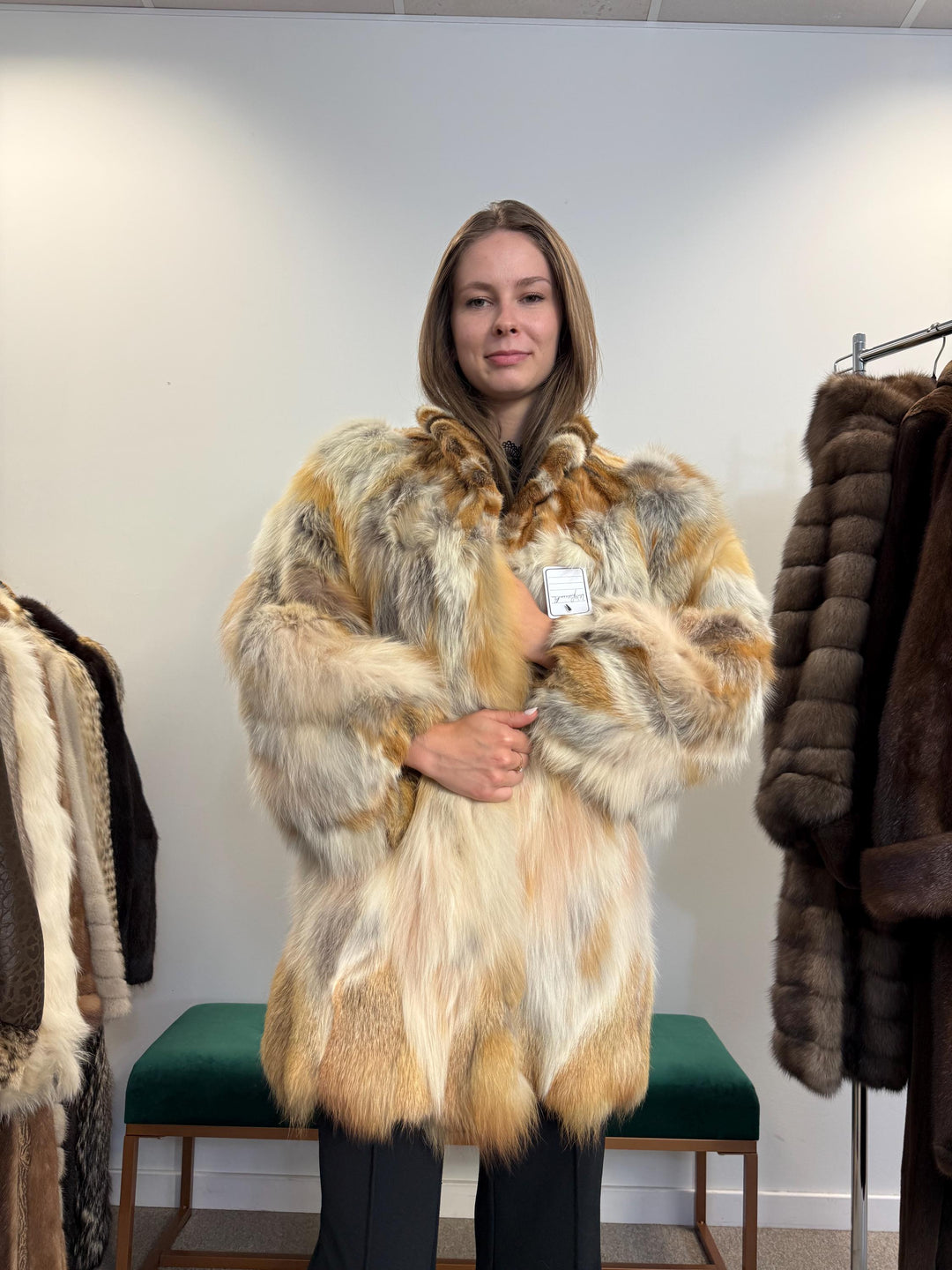 Red Fox Fur Jacket, Large Size, Red Fox Jacket, Fox Fur Jacket, Real Fox Fur Coat, Vintage Fur Coat, Red Fox Coat, Short Fur Coat, Fox Coat