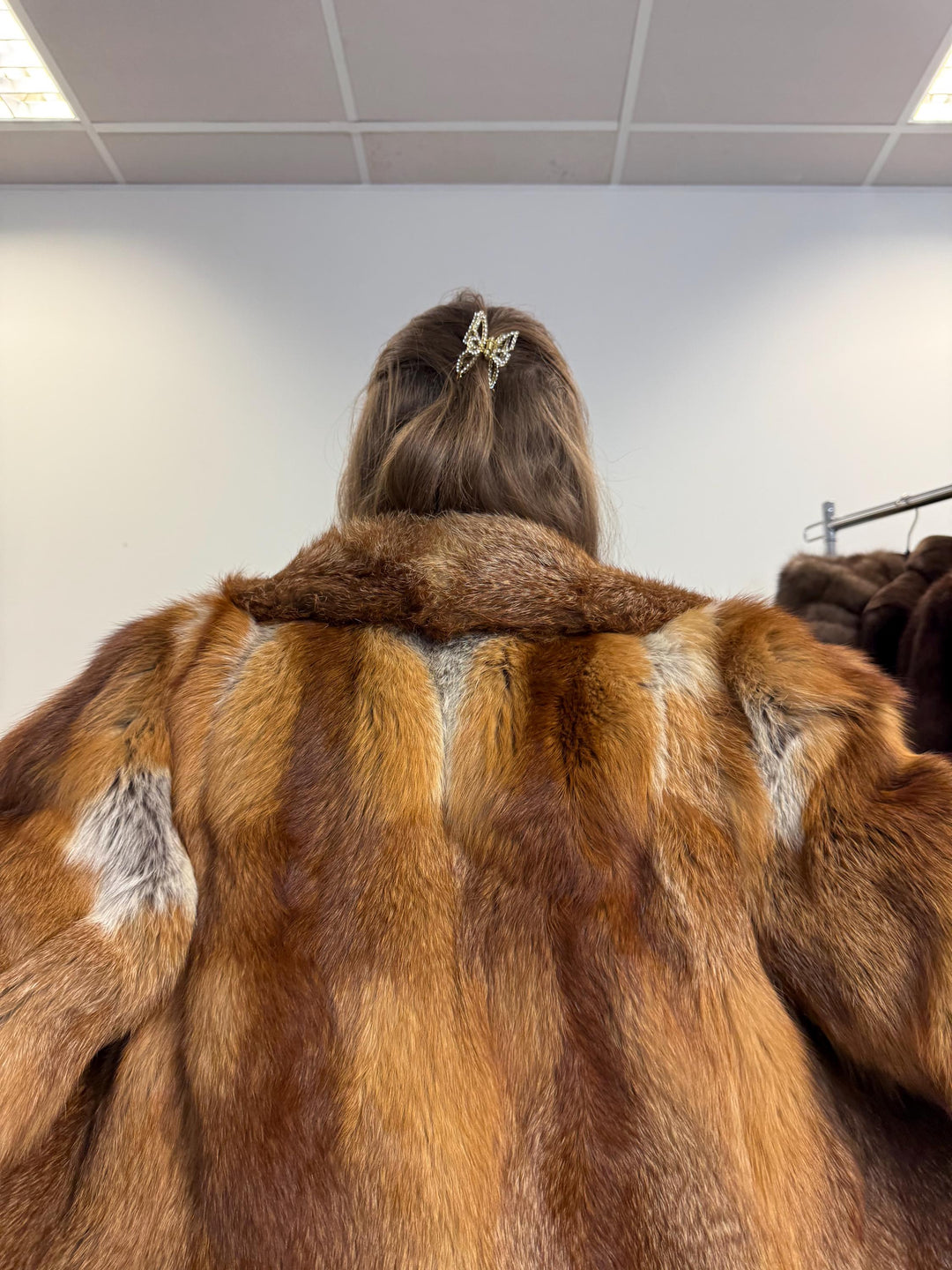 Red Fox Jacket, Small Size, Red Fox Fur Jacket, Fox Fur Jacket, Real Fox Fur Jacket, Vintage Fur Jacket, Red Fox Fur, Soft Fox Fur Jacket