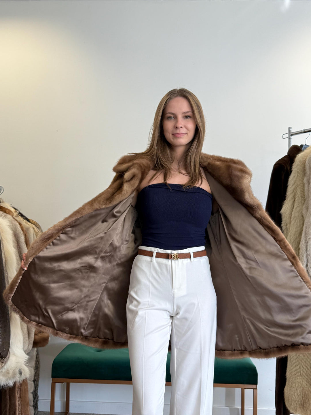 Medium Pastel Mink Jacket, Mink Fur Jacket, Pastel Mink Jacket, Women's Fur Coat, Vintage Fur Coat, Real Fur Jacket, Real Mink Fur Jacket